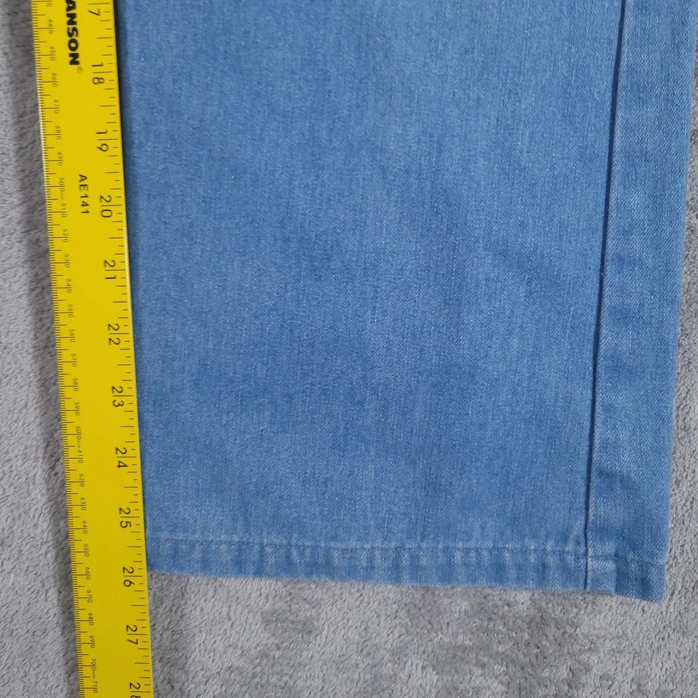 Levi's Jeans Men 34x27 Blue Skosh More Comfort Vintage 80s Orange Tab Straight
